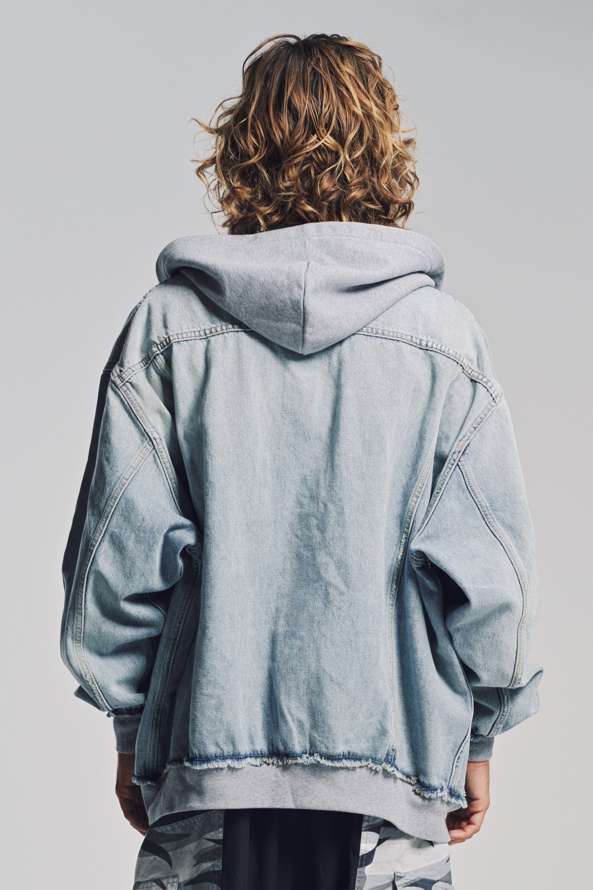 BALENCIAGA | CUT-UP HOODIE JACKET