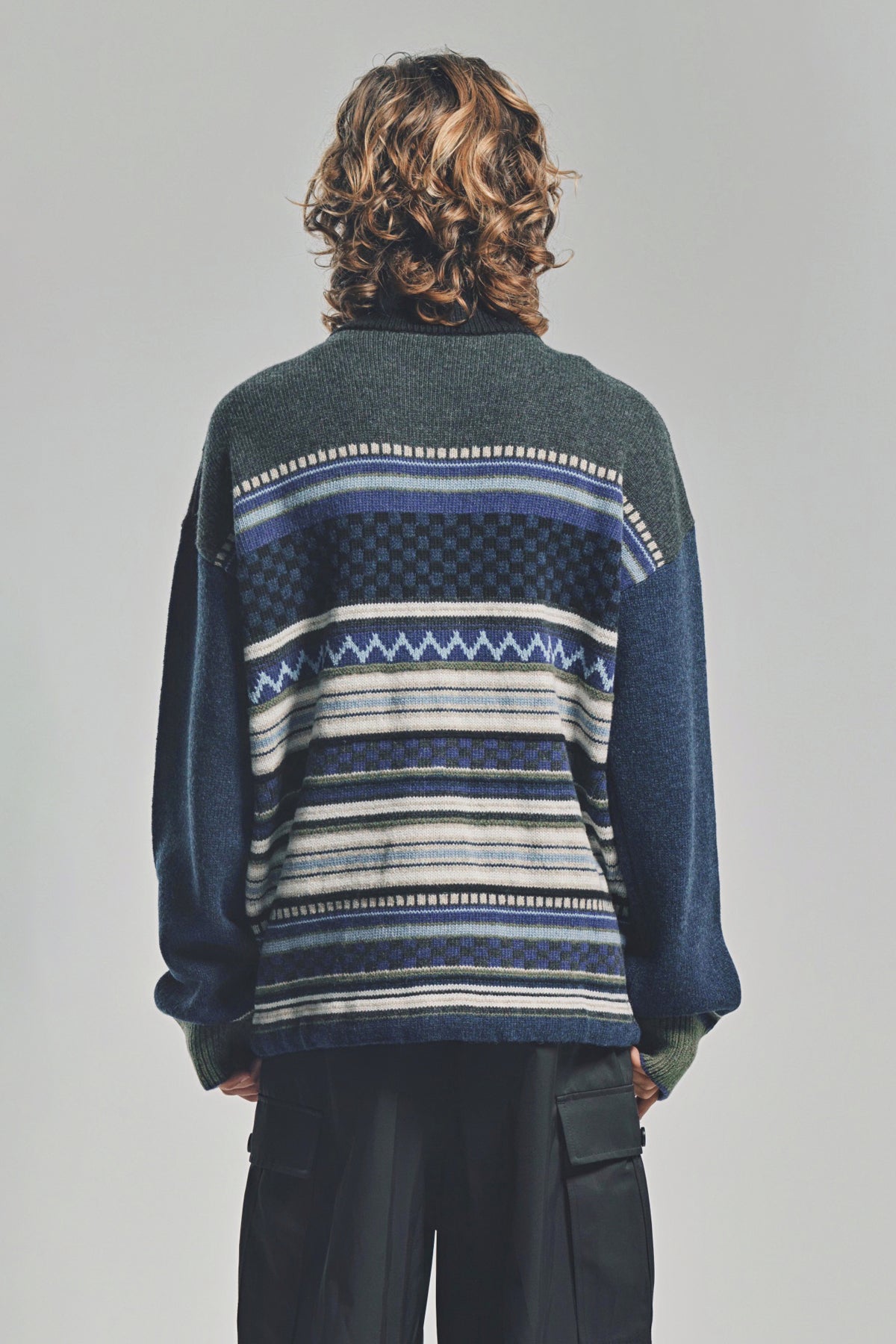 MARNI | ZIP-UP TURTLENECK CARDIGAN