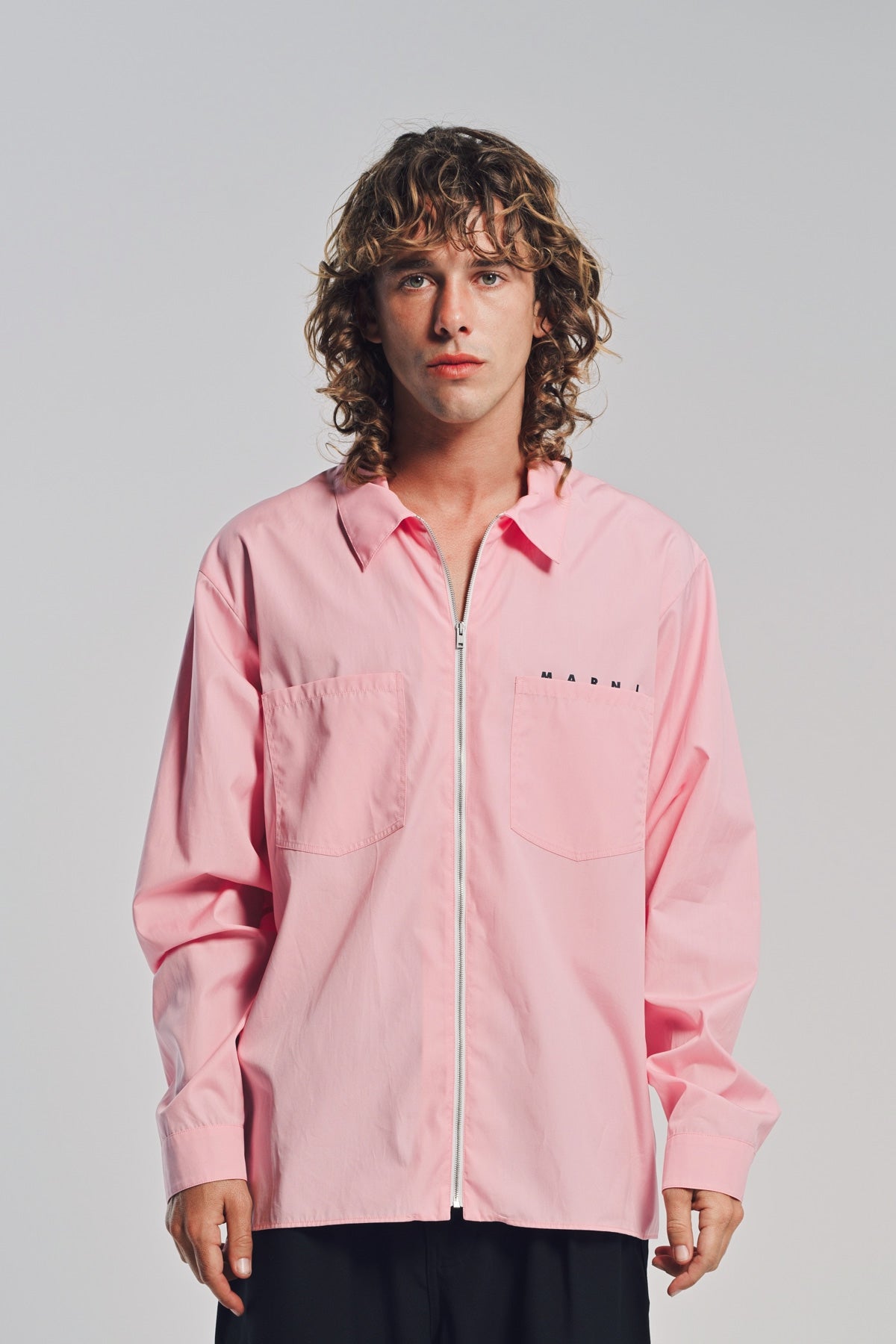 MARNI | ZIP-UP LONG SLEEVE SHIRT