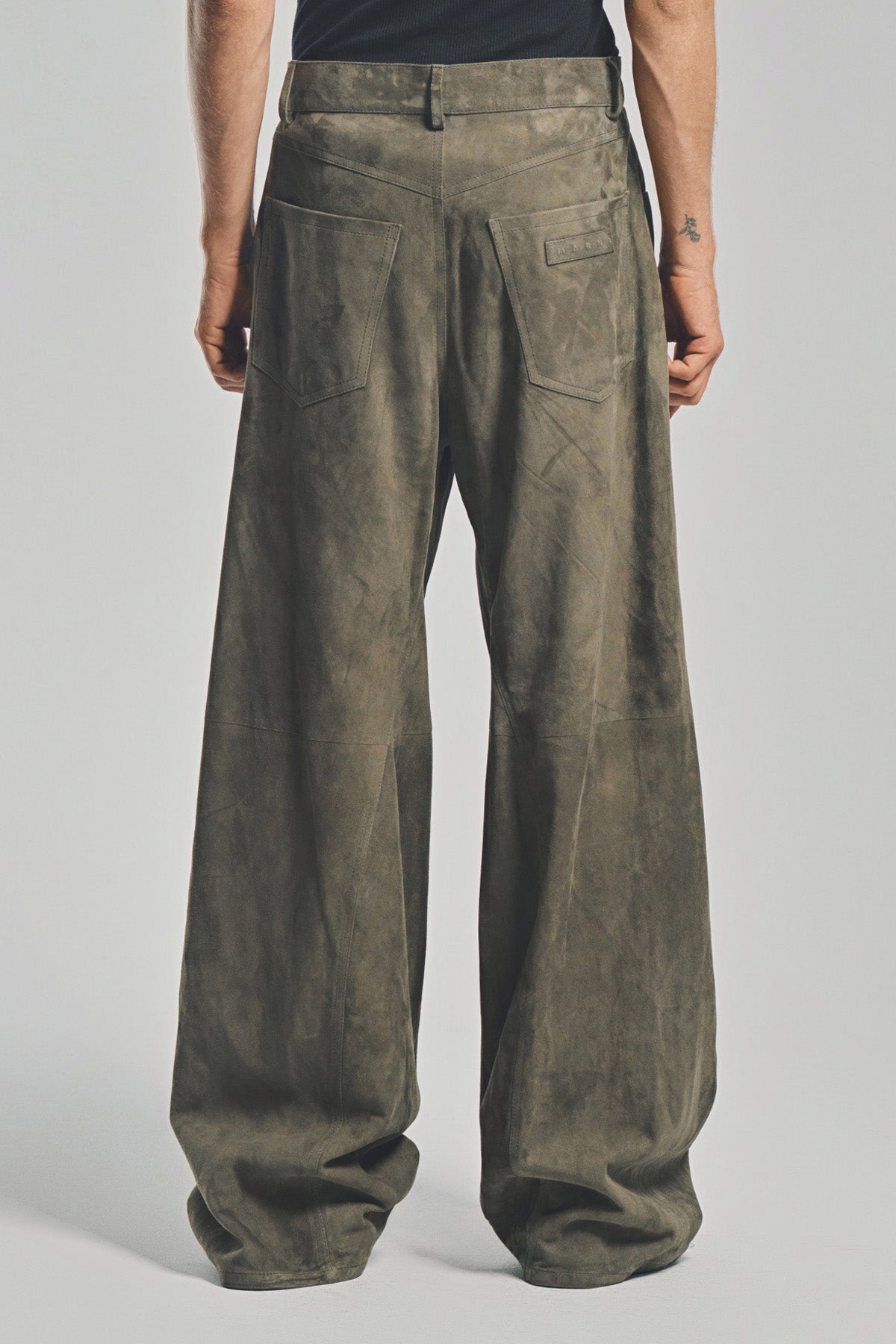 MARNI | WIDE SUEDE TROUSERS