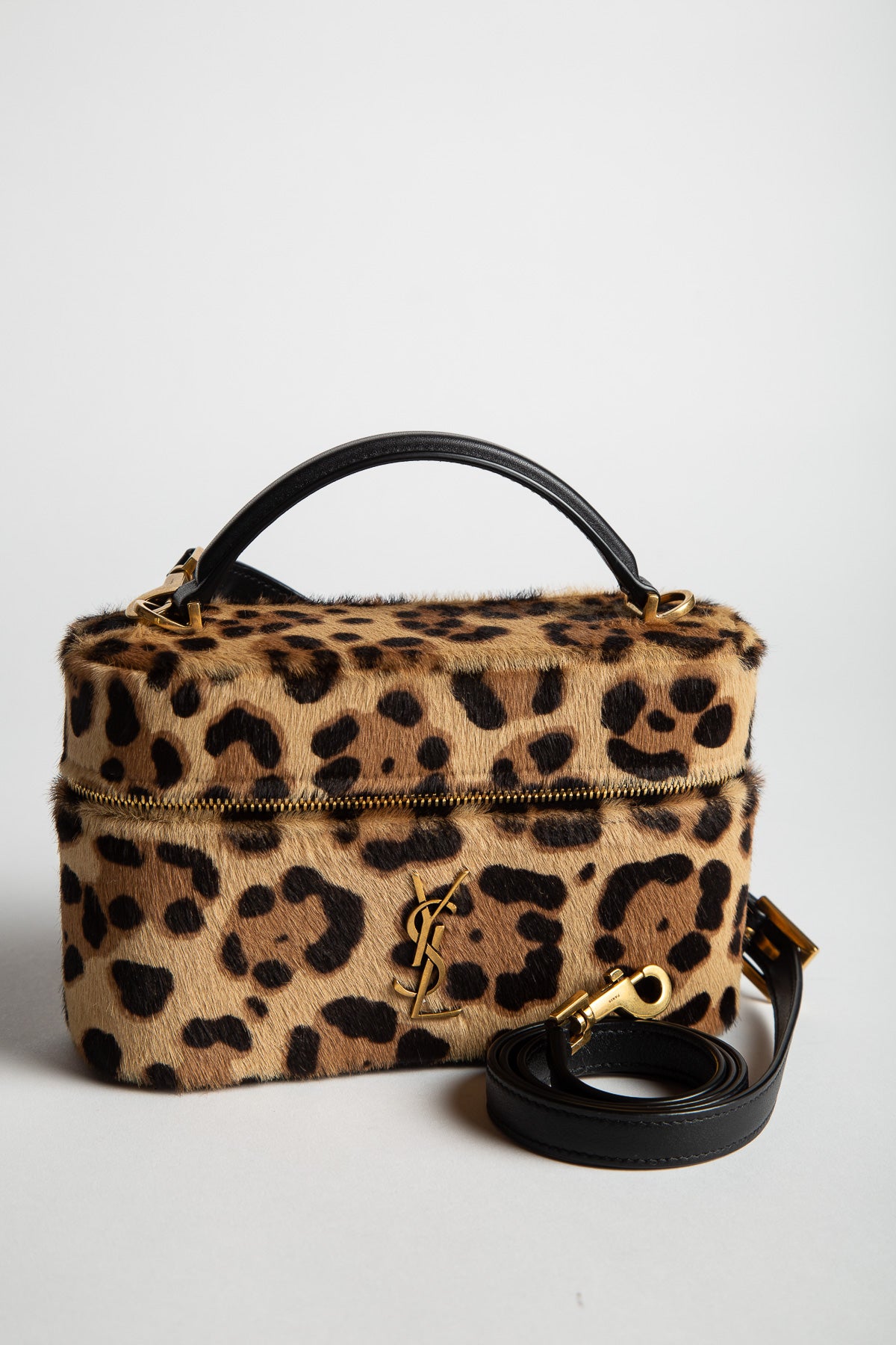 SAINT LAURENT | GABY VANITY BAG IN PONY HAIR LEATHER