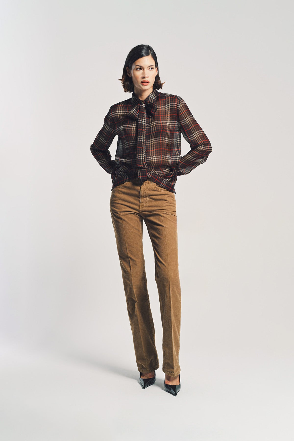 SAINT LAURENT | CORDUROY CLYDE PANTS
