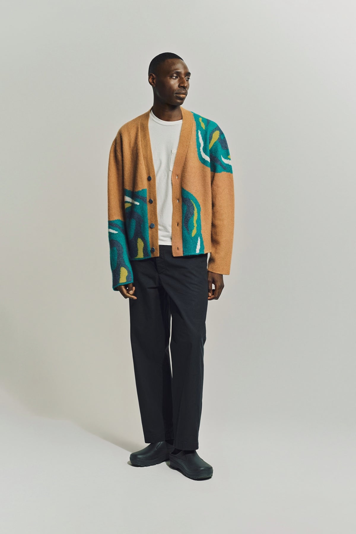 THE ELDER STATESMAN | GEODE NIMBUS RAGLAN CARDIGAN