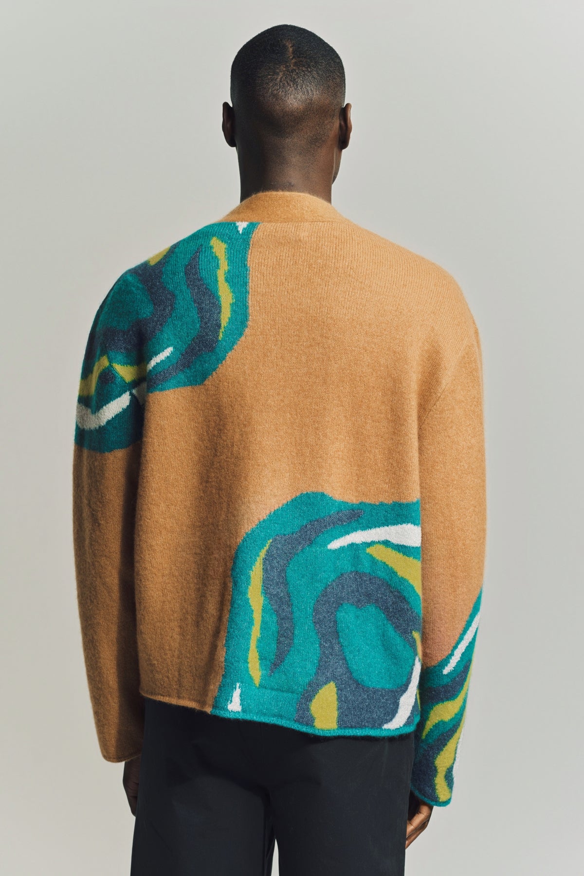 THE ELDER STATESMAN | GEODE NIMBUS RAGLAN CARDIGAN