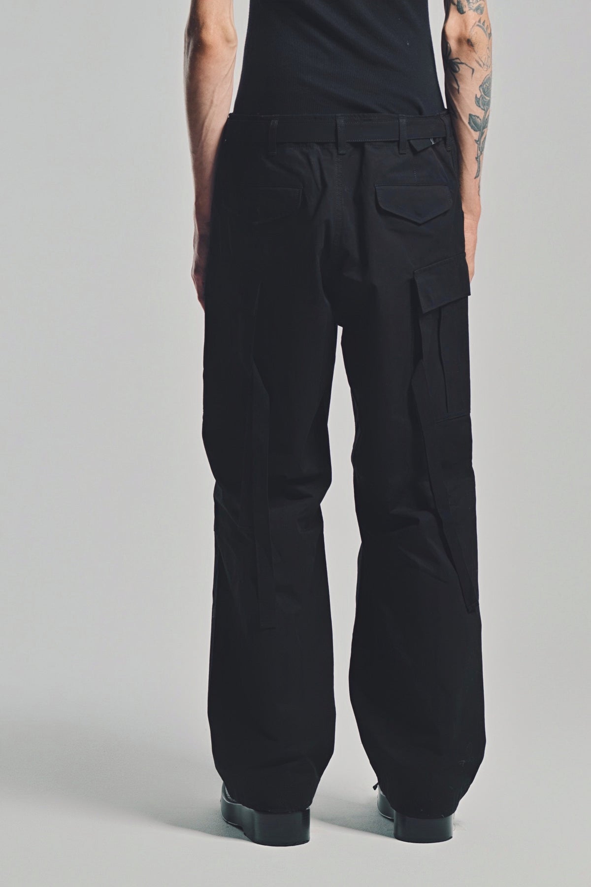 完売品sacai 25aw Rip Stop pants 3 Black sacai Rip Stop Pants – mou by ACROPOLIS