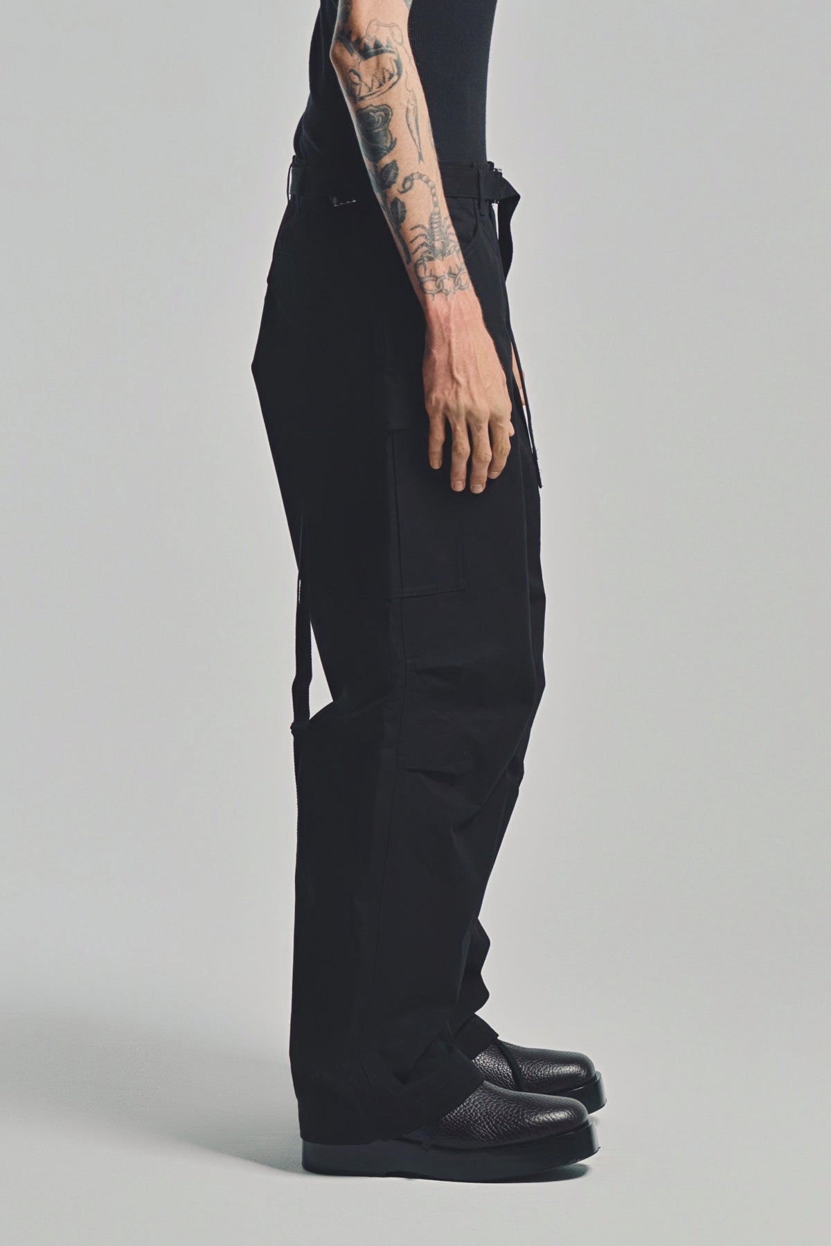 パンツ sacai 25aw Rip Stop pants 1 Black SACAI | RIP STOP PANTS