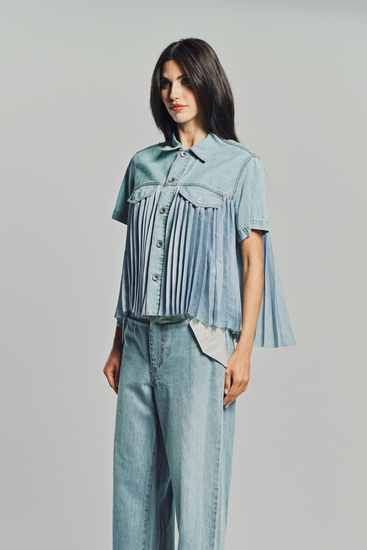 SACAI | DENIM SHIRT