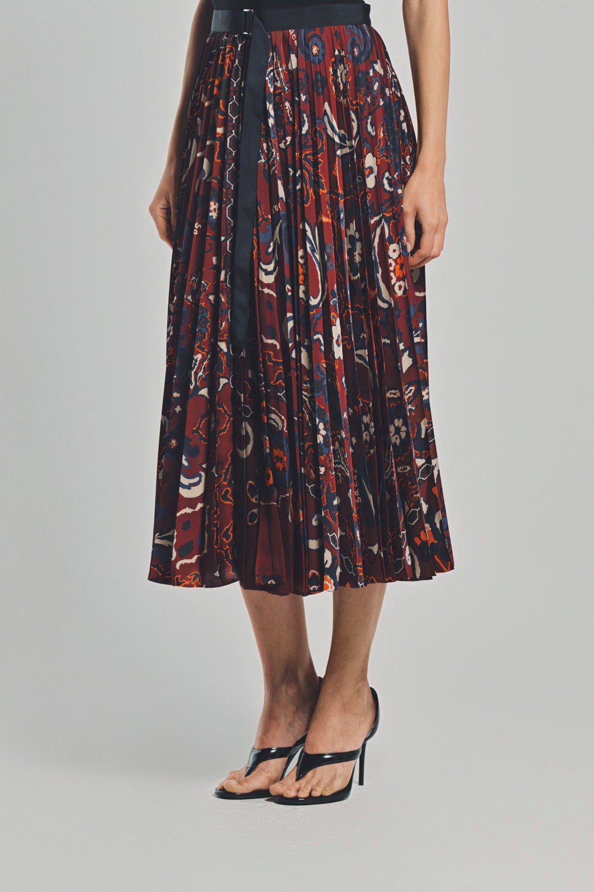 SACAI | FLORAL PRINT SKIRT