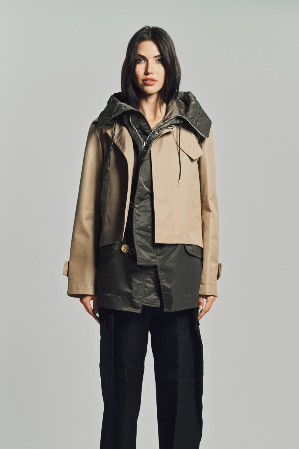 SACAI | COTTON GABARDINE BLOUSON