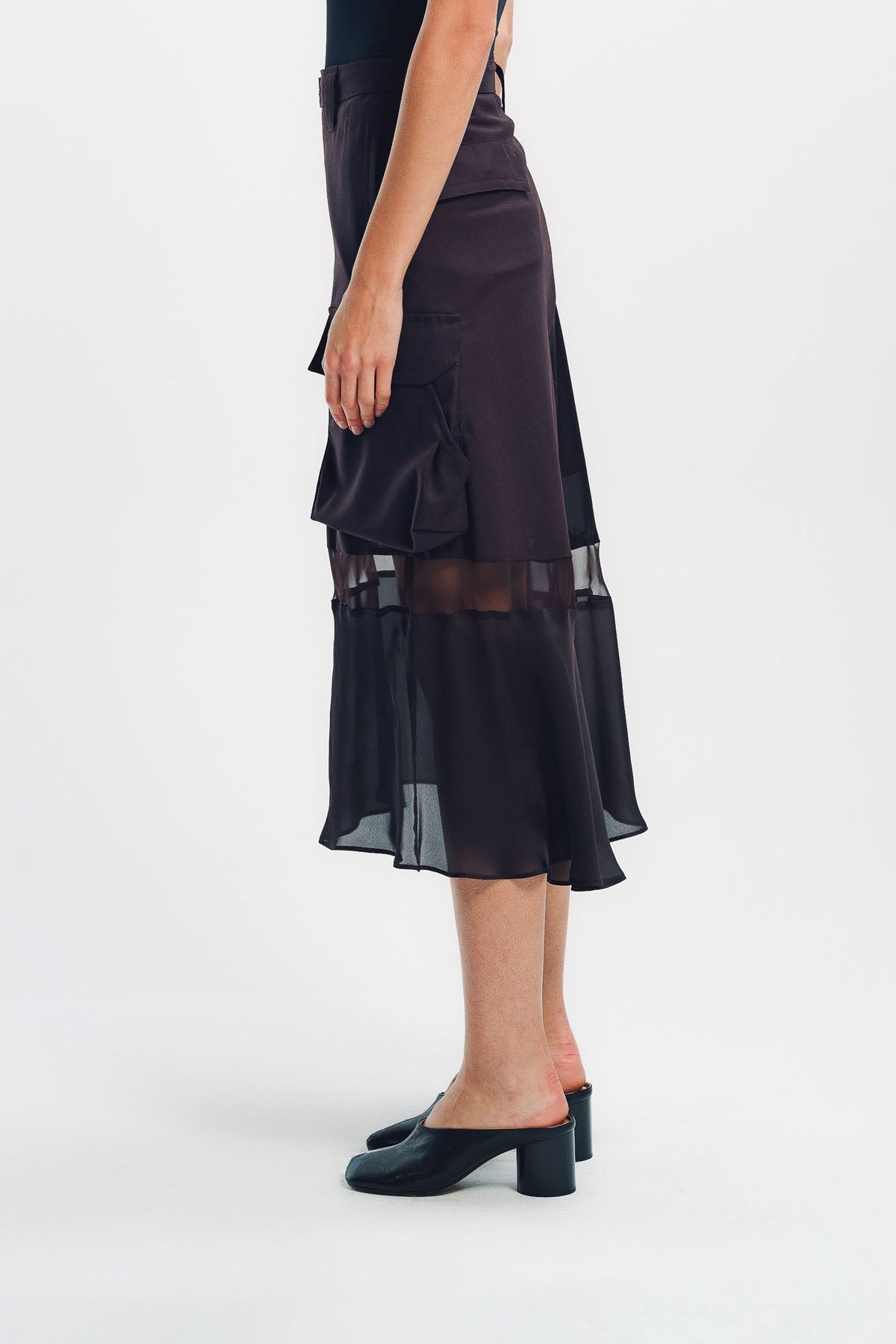 SACAI | SUITING MIX SKIRT