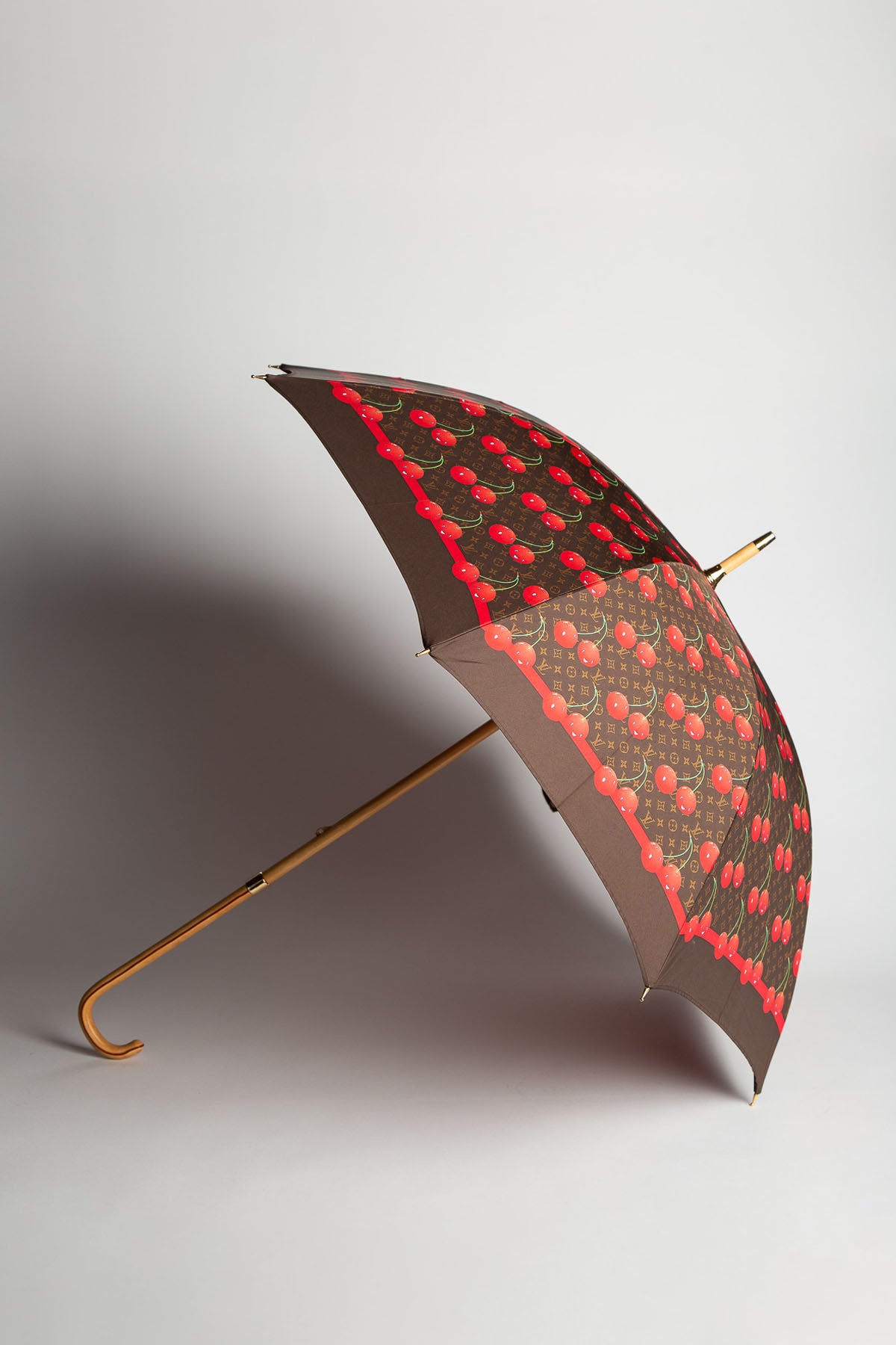 LOUIS VUITTON x MURAKAMI | 2005 CHERRY PRINT MONOGRAM UMBRELLA