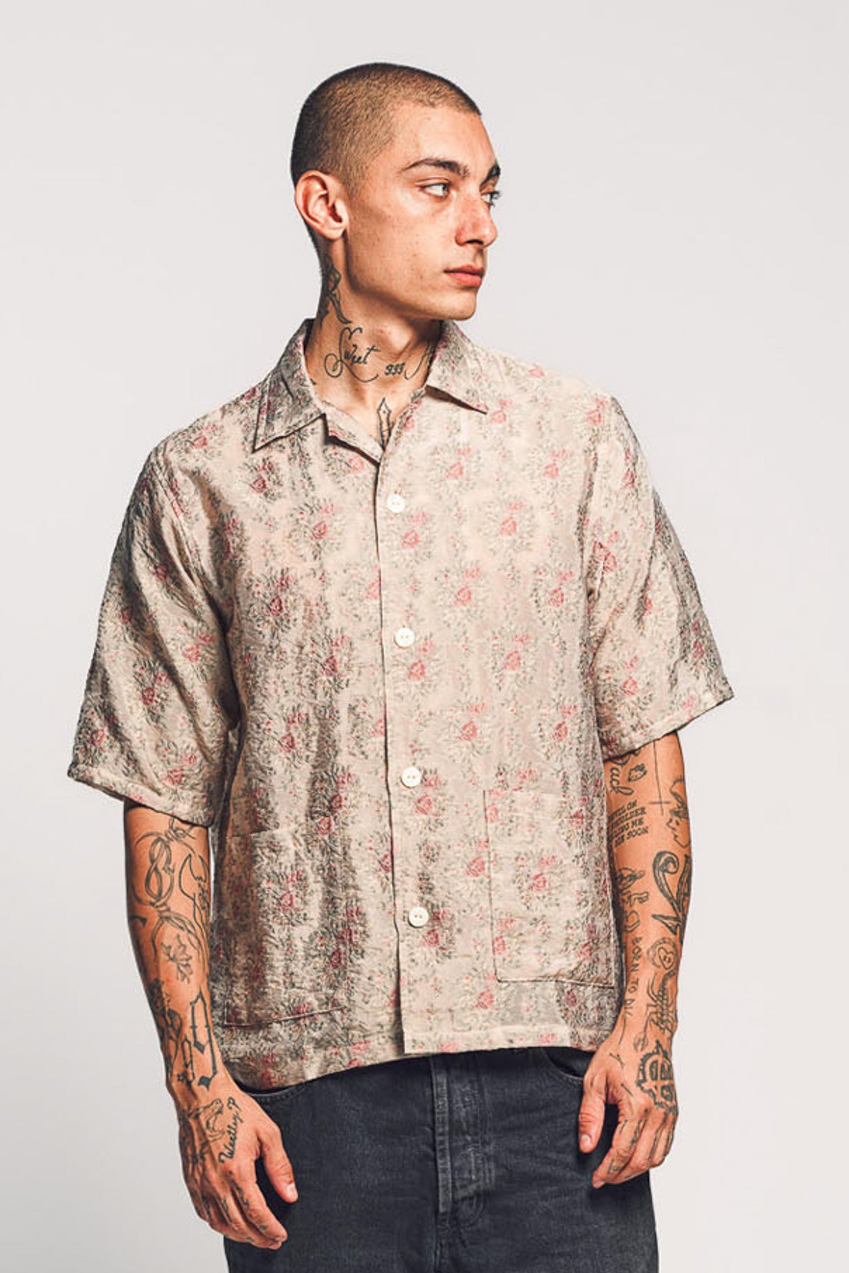 NEEDLES | FLORAL CABANA SHIRT