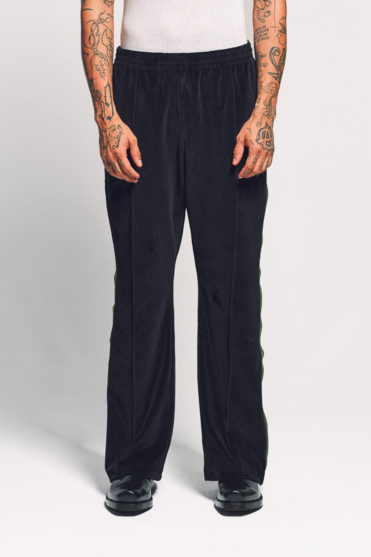 NEEDLES | VELOUR BOOTCUT TRACKPANTS