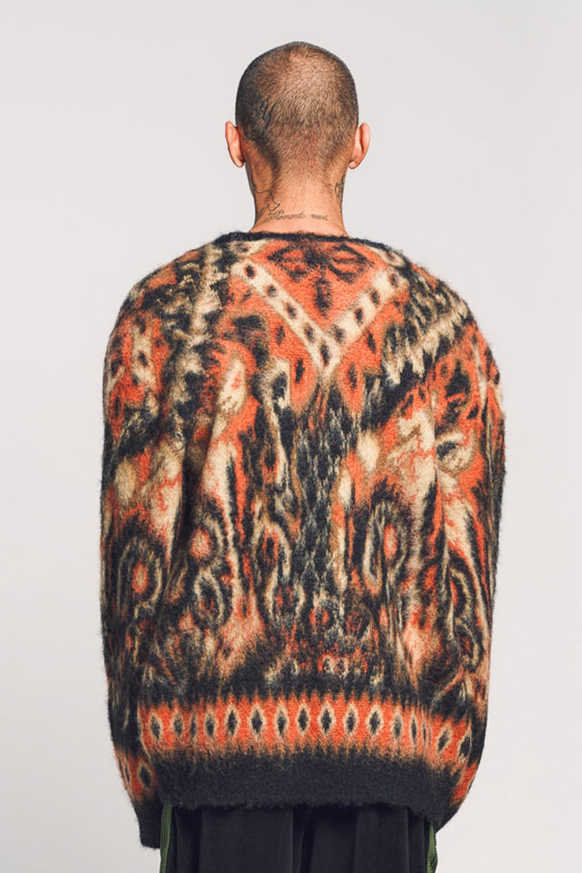 NEEDLES | PAISLEY MOHAIR CARDIGAN