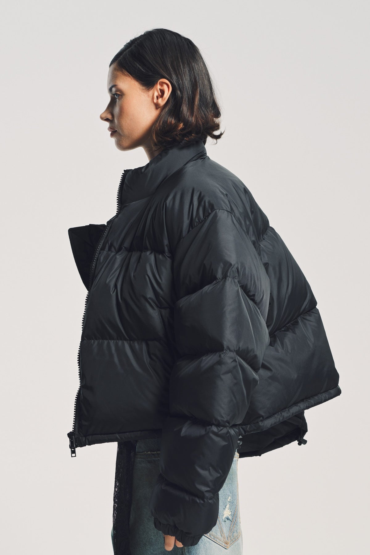 VETEMENTS | DOUBLE LOGO PUFFER JACKET