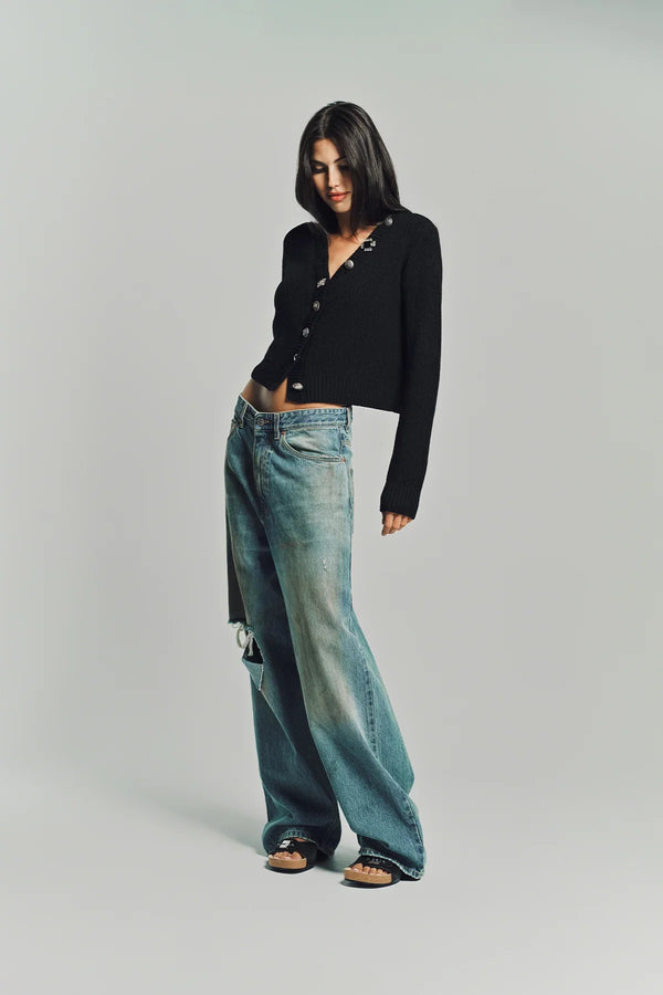 VETEMENTS | DISTRESSED BAGGY JEANS