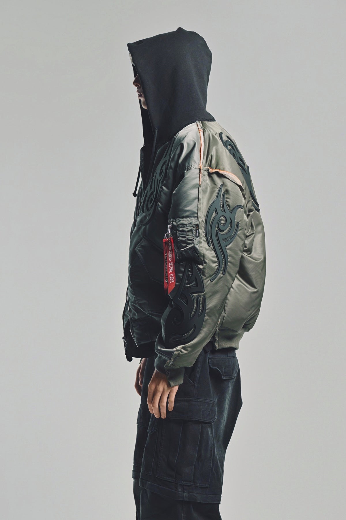 VETEMENTS | TRIBAL REWORK BOMBER JACKET