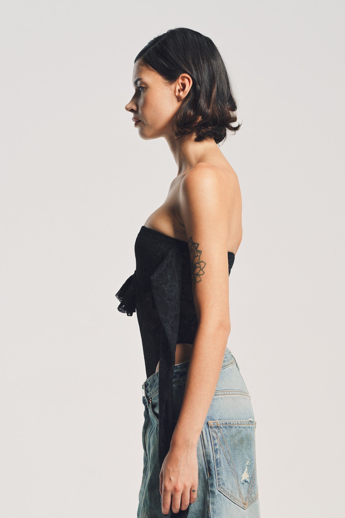 VETEMENTS | OPEN SHOULDER BODYSUIT