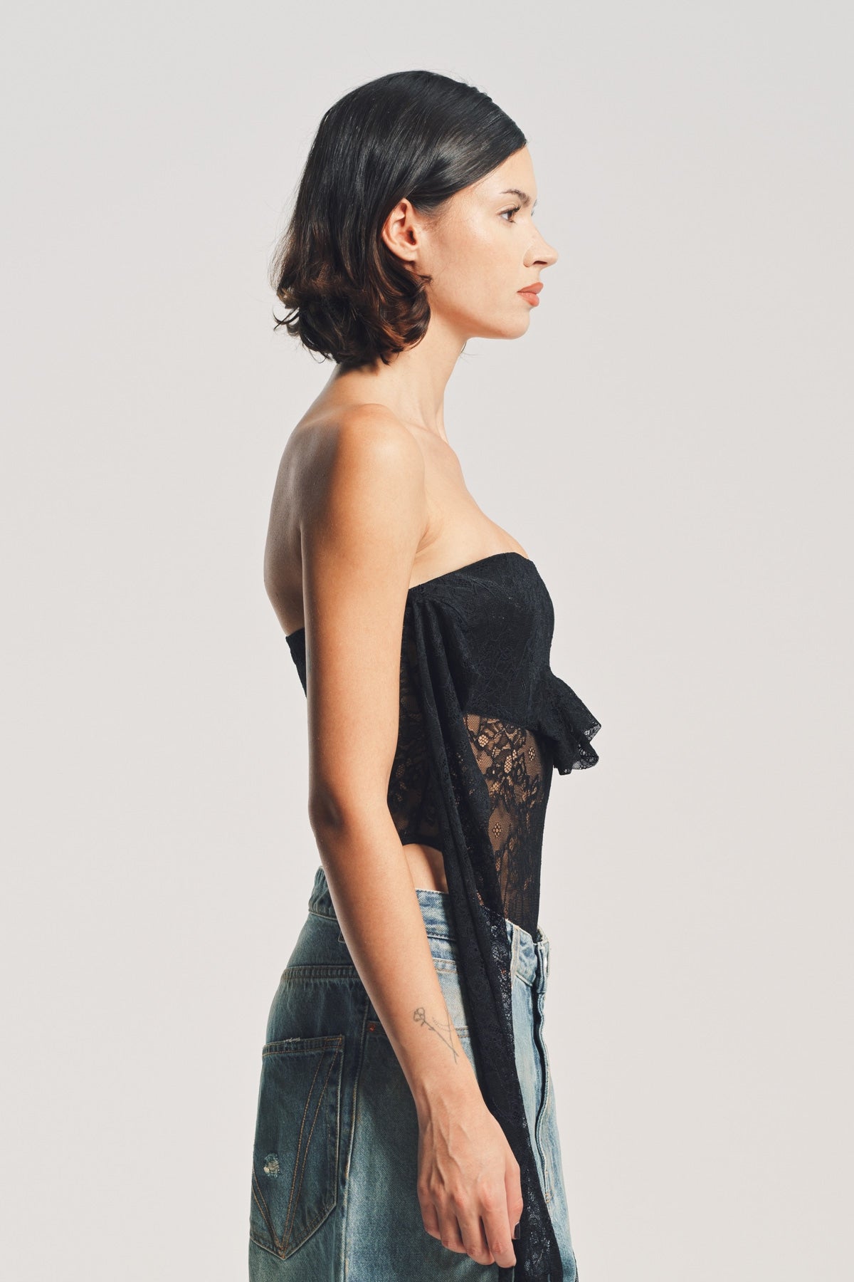 VETEMENTS | OPEN SHOULDER BODYSUIT