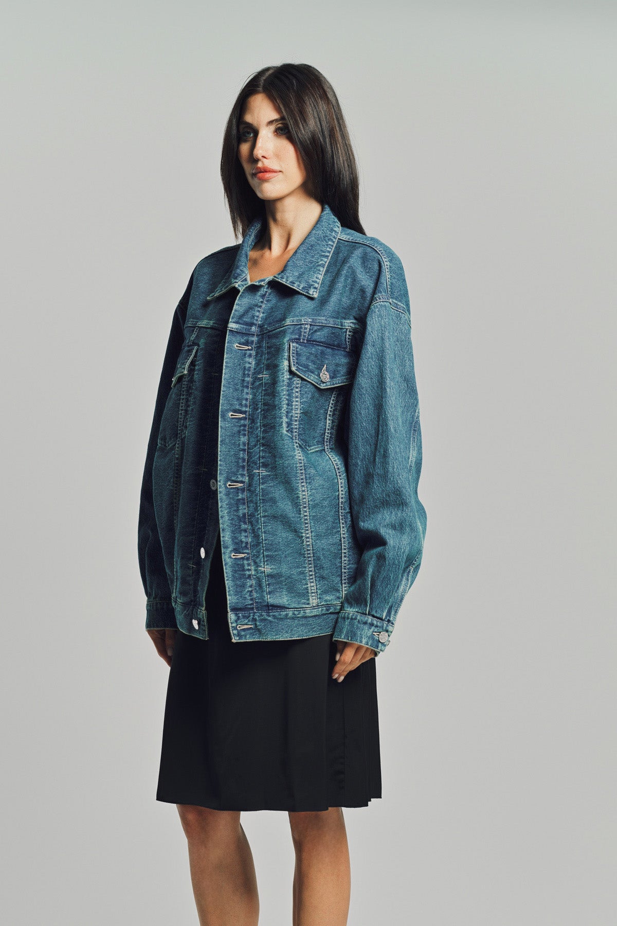 VETEMENTS | UPSIDE-DOWN DENIM JACKET