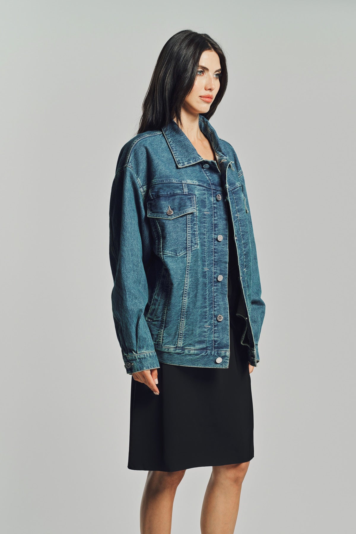 VETEMENTS | UPSIDE-DOWN DENIM JACKET