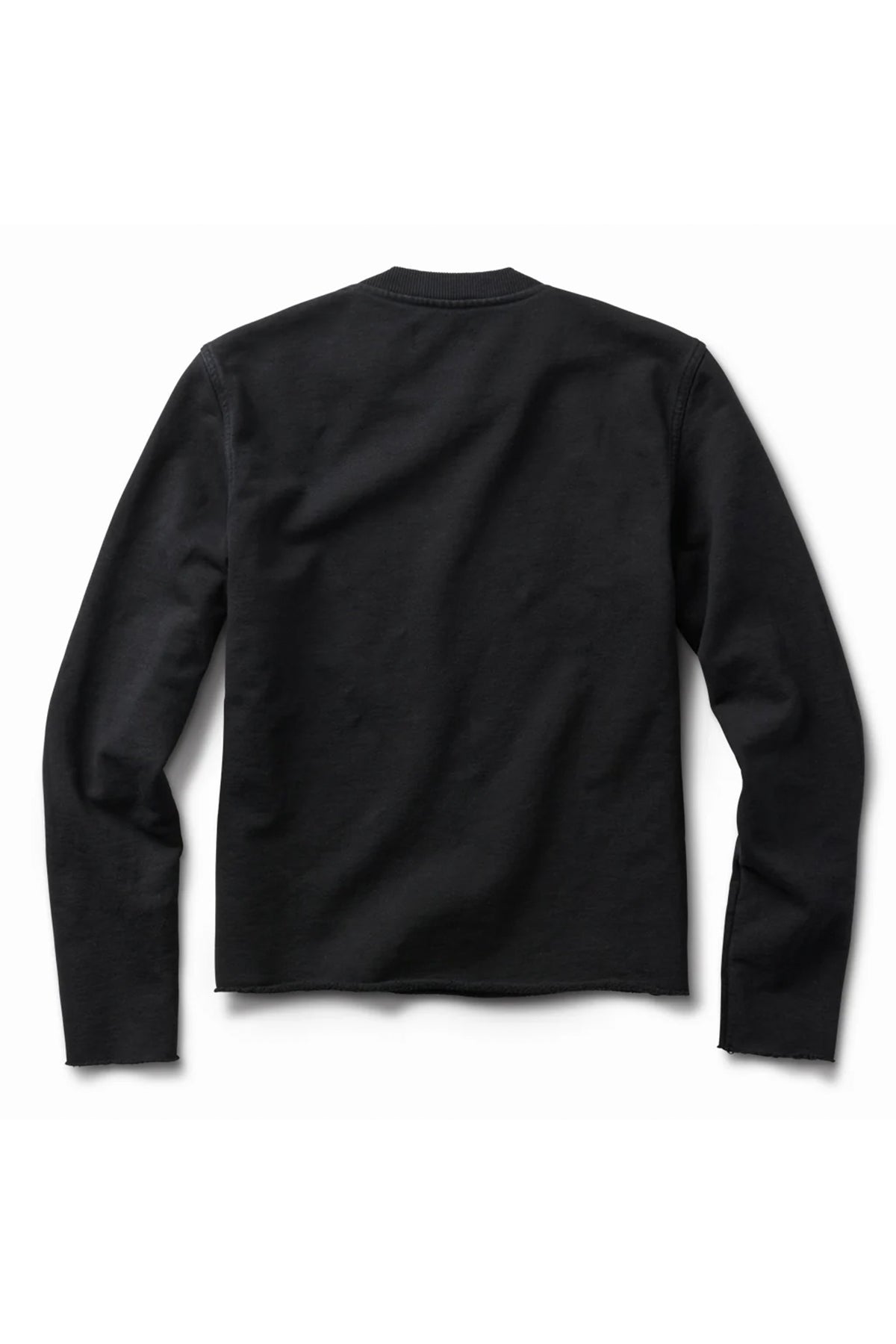 SCHAEFFER'S GARMENT HOTEL | RAW EDGE FRENCH TERRY CREW SWEATSHIRT