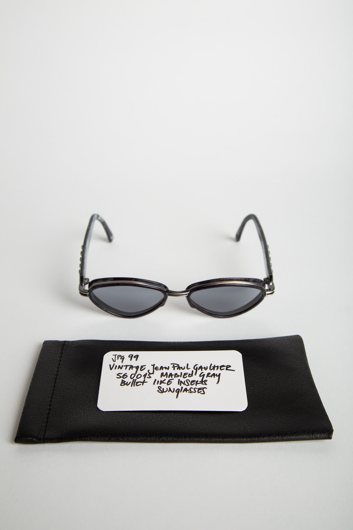 1990'S JEAN PAUL GAULTIER 56 0015 BULLET SUNGLASSES