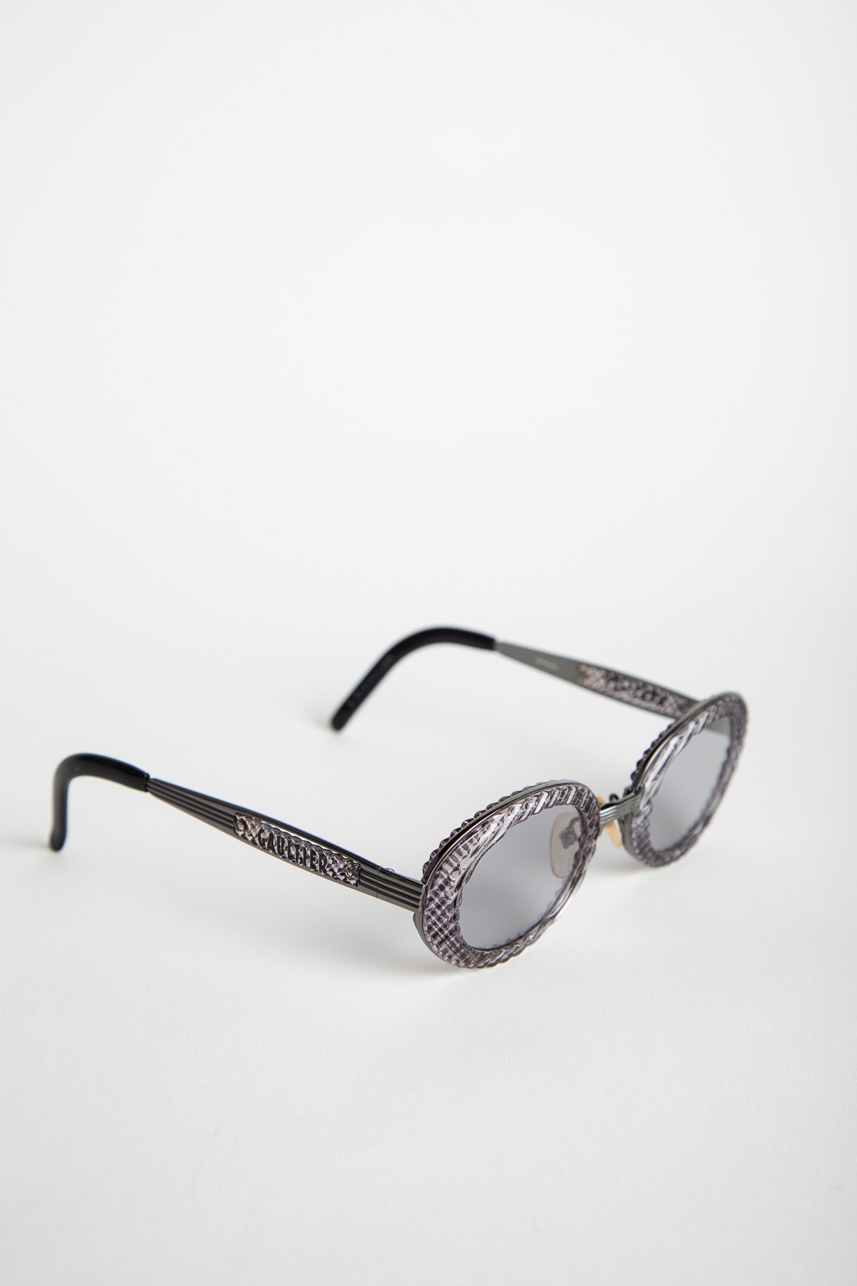 1990'S JEAN PAUL GAULTIER 56 5201 OVAL SUNGLASSES