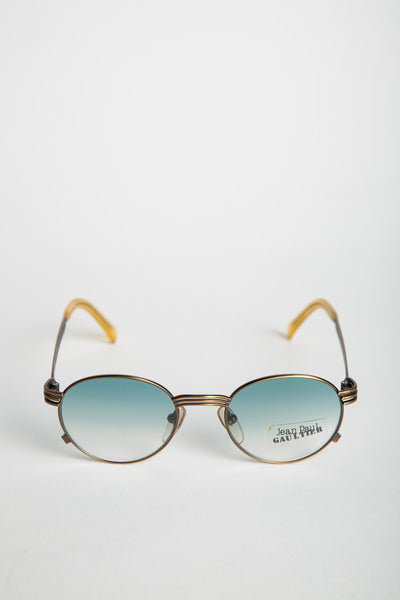 Jean Paul  GAULTTER  ライト Jean Paul Gaultier ARCHIVE ring sunglasses 56-5101 Fashion
