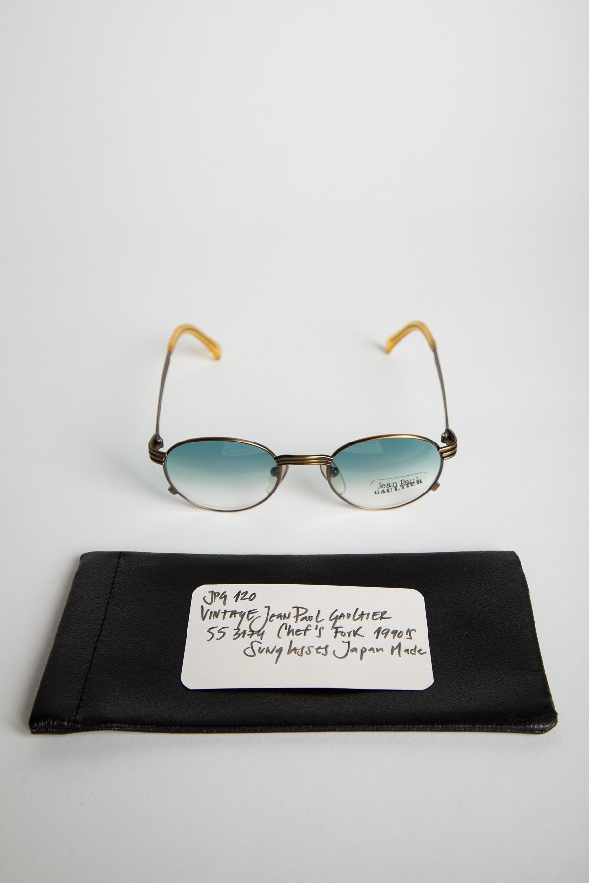 1990 JEAN PAUL GAULTIER JR 55 3174 FORK SUNGLASSES 1990 JEAN PAUL GAULTIER JR 55 3174 FORK SUNGLASSES