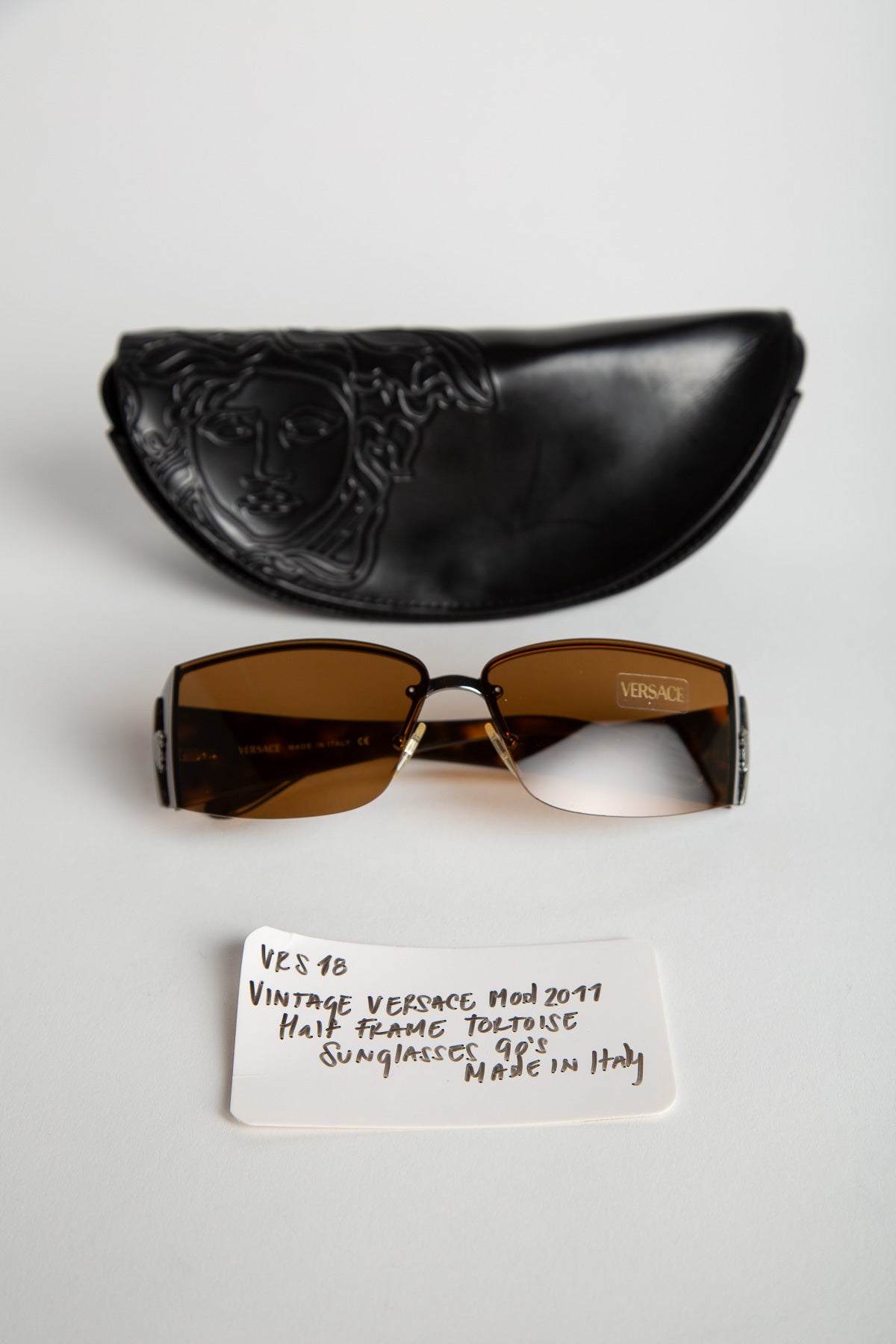 1990'S VERSACE MOD 2011 1/2 SUNGLASSES