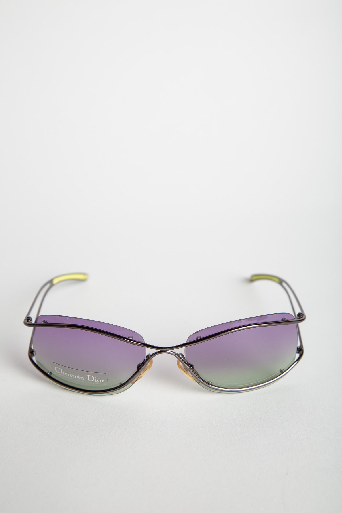 2000 DIOR NEON WRAP SUNGLASSES