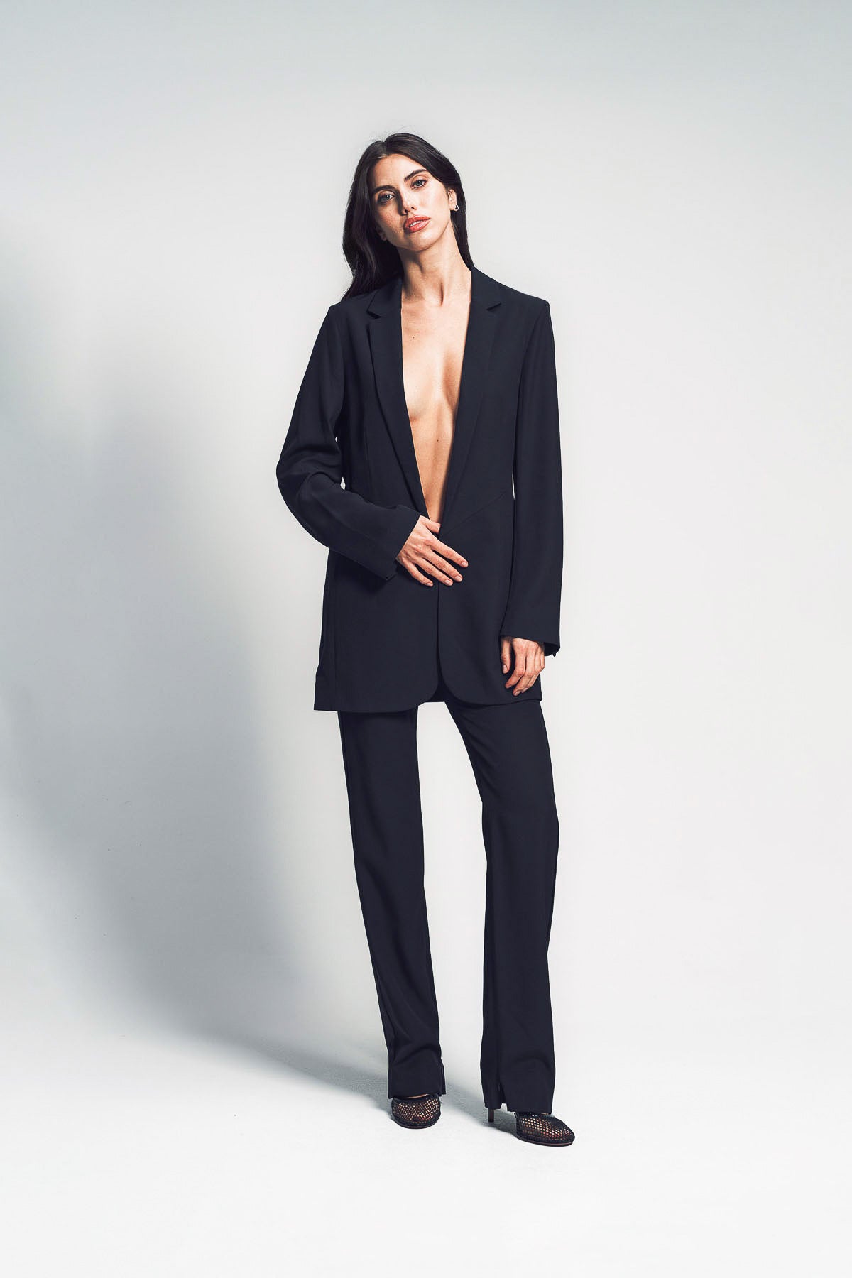 ALEXX BROWN | PAJAMA CUT TUXEDO JACKET