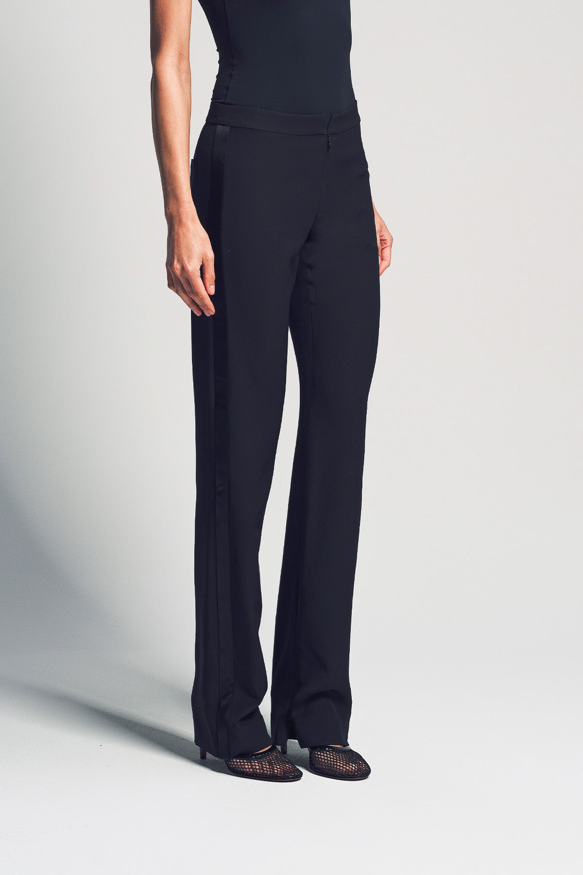ALEXX BROWN | TUXEDO TROUSER JEANS