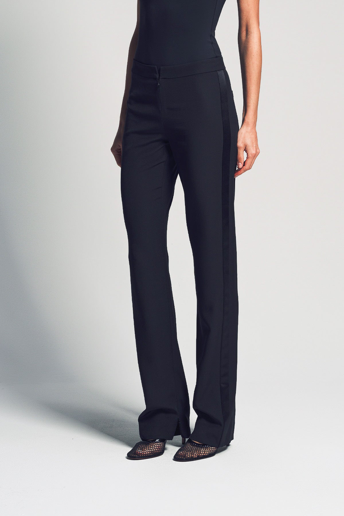 ALEXX BROWN | TUXEDO TROUSER JEANS