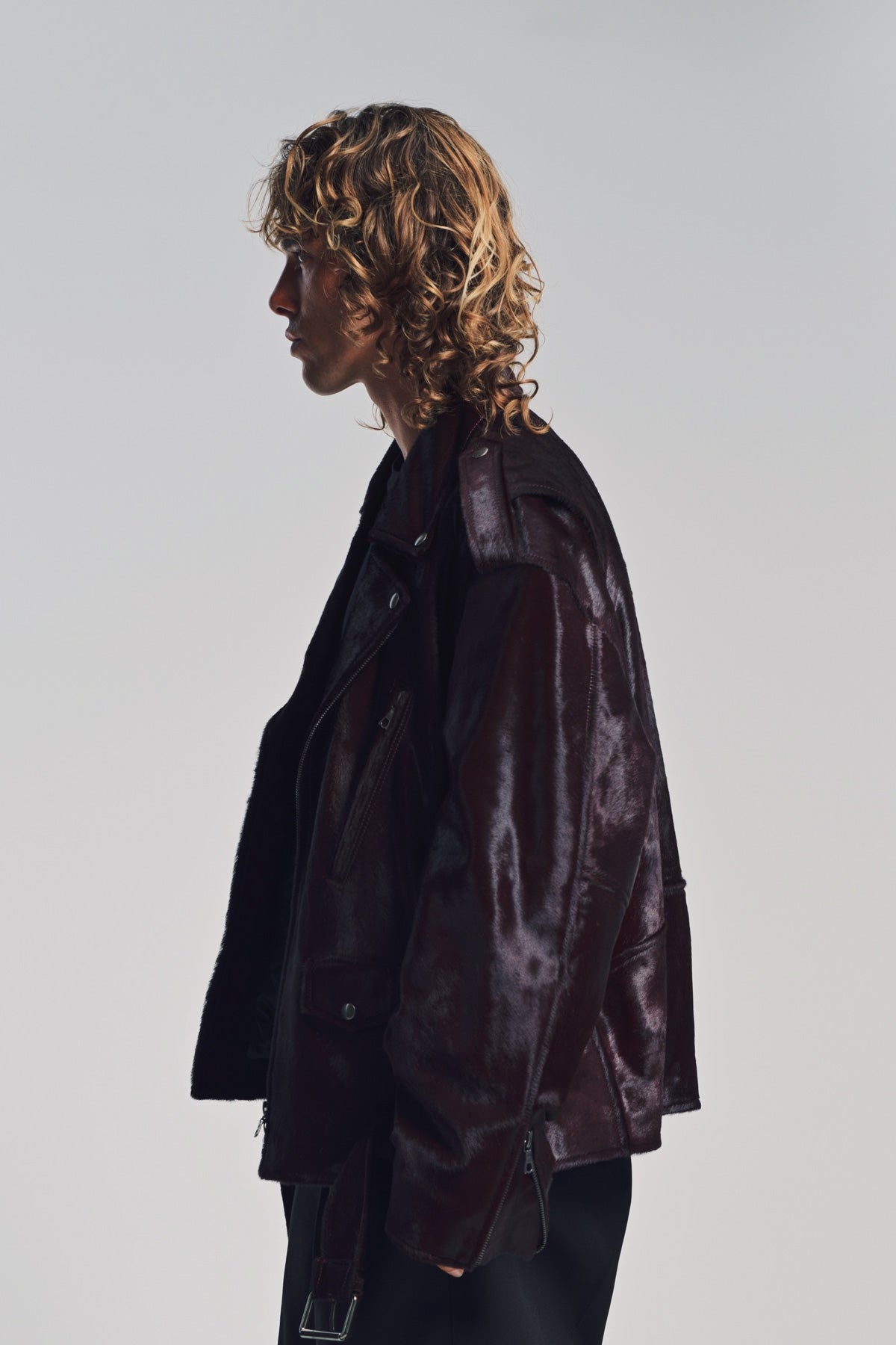 DRIES VAN NOTEN | LEATHER BIKER JACKET
