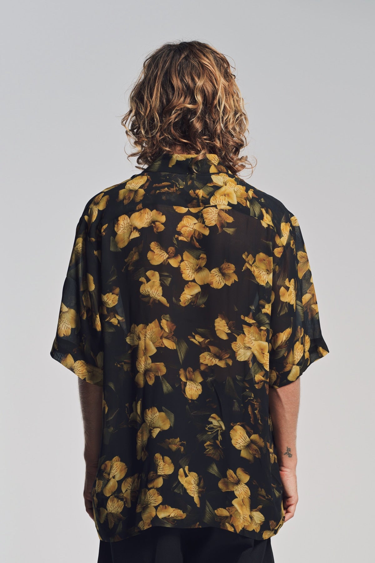 DRIES VAN NOTEN | TIGER LILY SHORT SLEEVE SHIRT