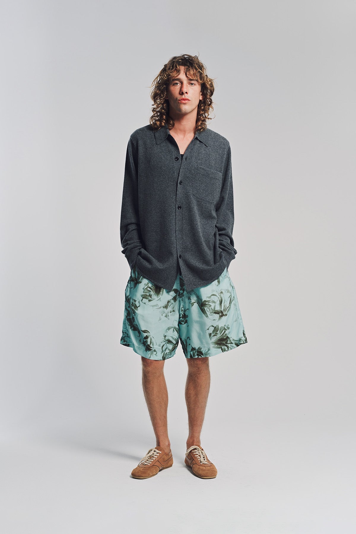 DRIES VAN NOTEN | NERINE FLOWER BORDER SHORTS