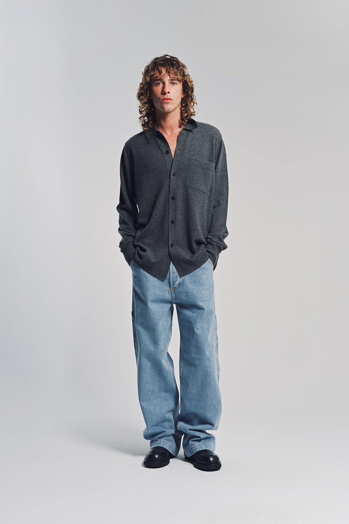 DRIES VAN NOTEN | LONG SLEEVE POCKET SHIRT
