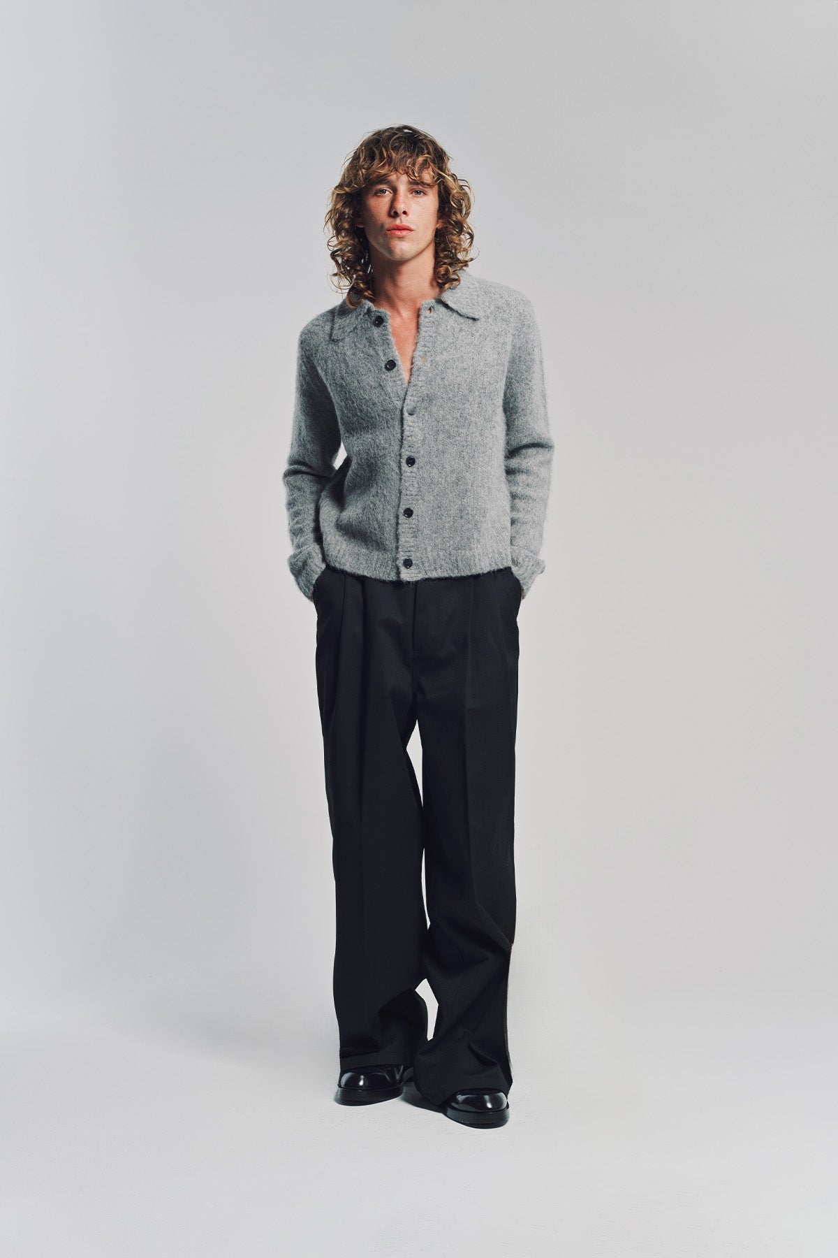 DRIES VAN NOTEN | COLLARED CARDIGAN