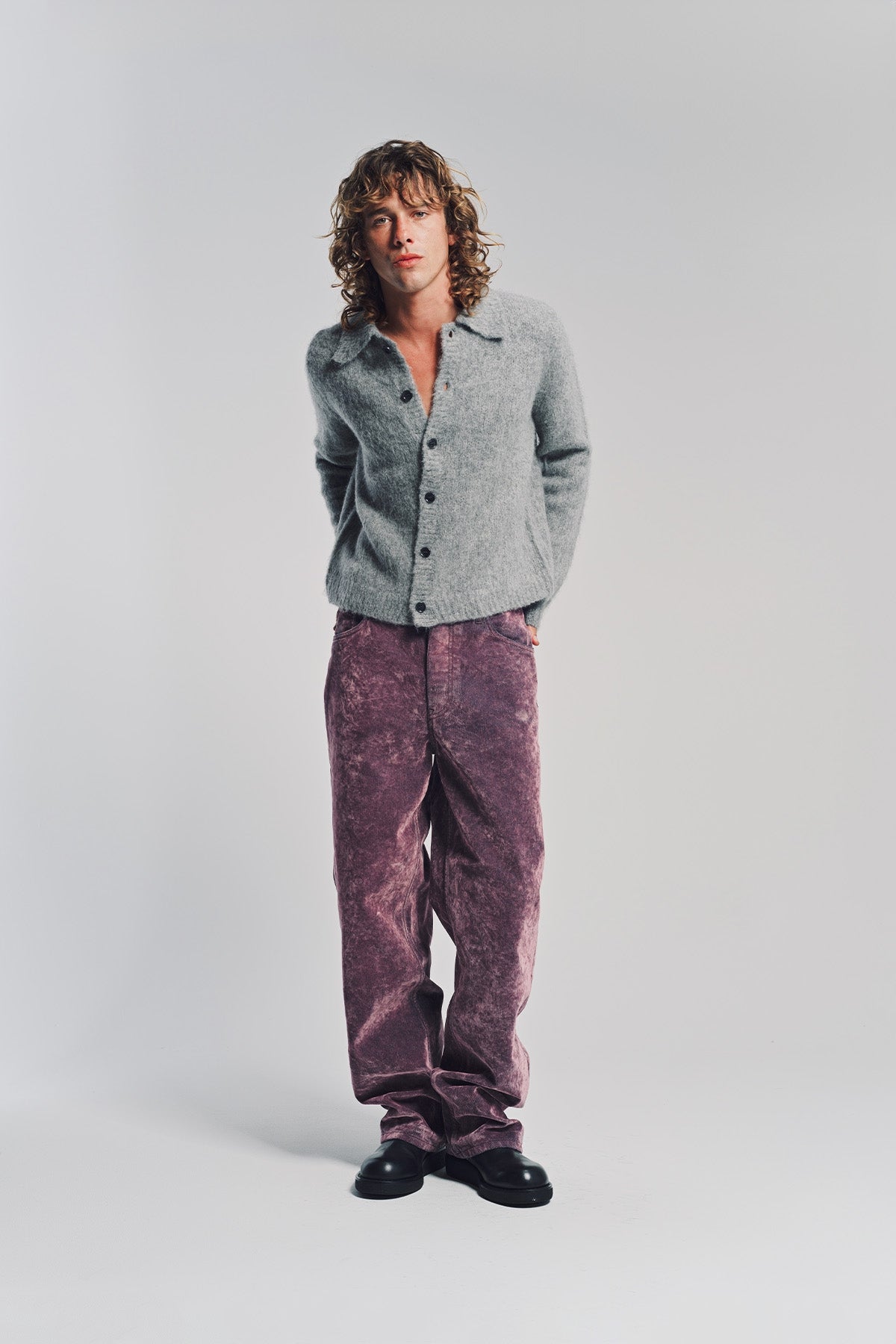 DRIES VAN NOTEN | FLOCKED JEANS