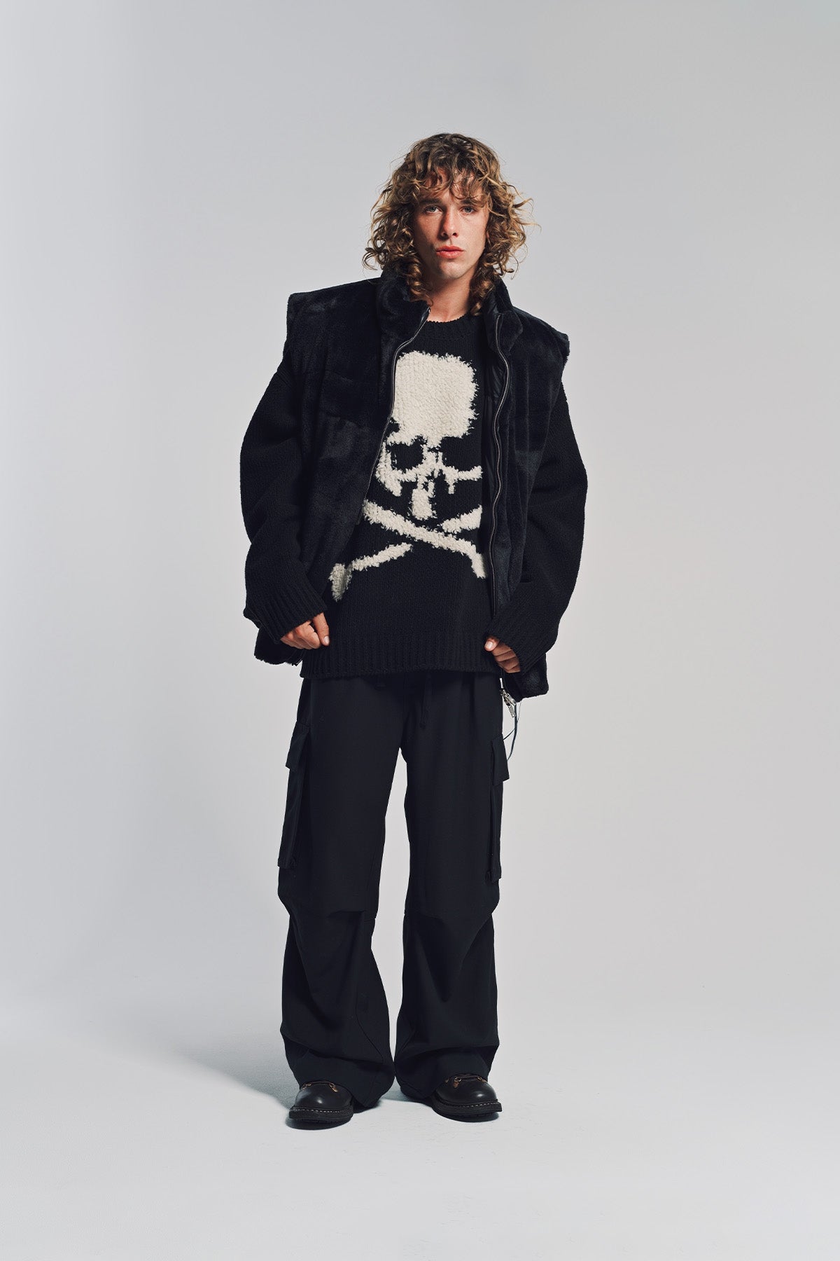 MASTERMIND | WIDE DENIM PANTS