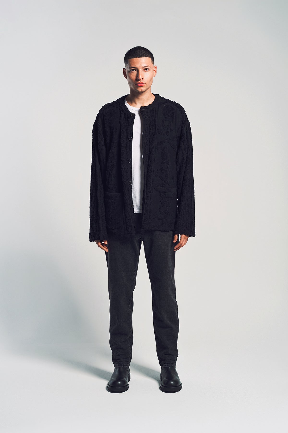 MASTERMIND | ARAN CARDIGAN