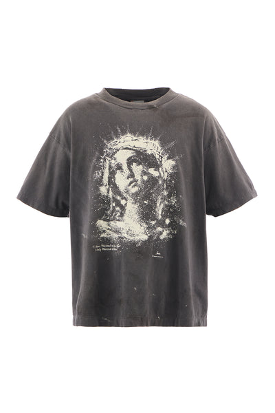 トップス SAINT MICHAEL SS TEE SPIRITUAL MARIA XL 352175-SAINT-MICHAEL-MARIA-