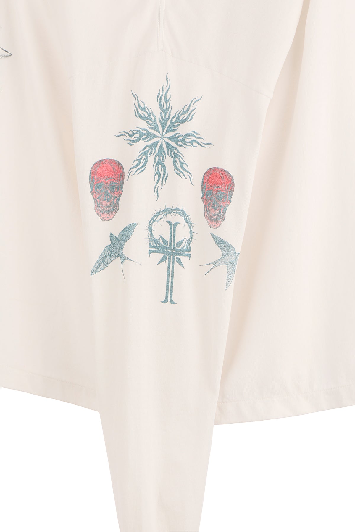 SAINT MICHAEL | DR WOO TATTOO LONG SLEEVE TEE