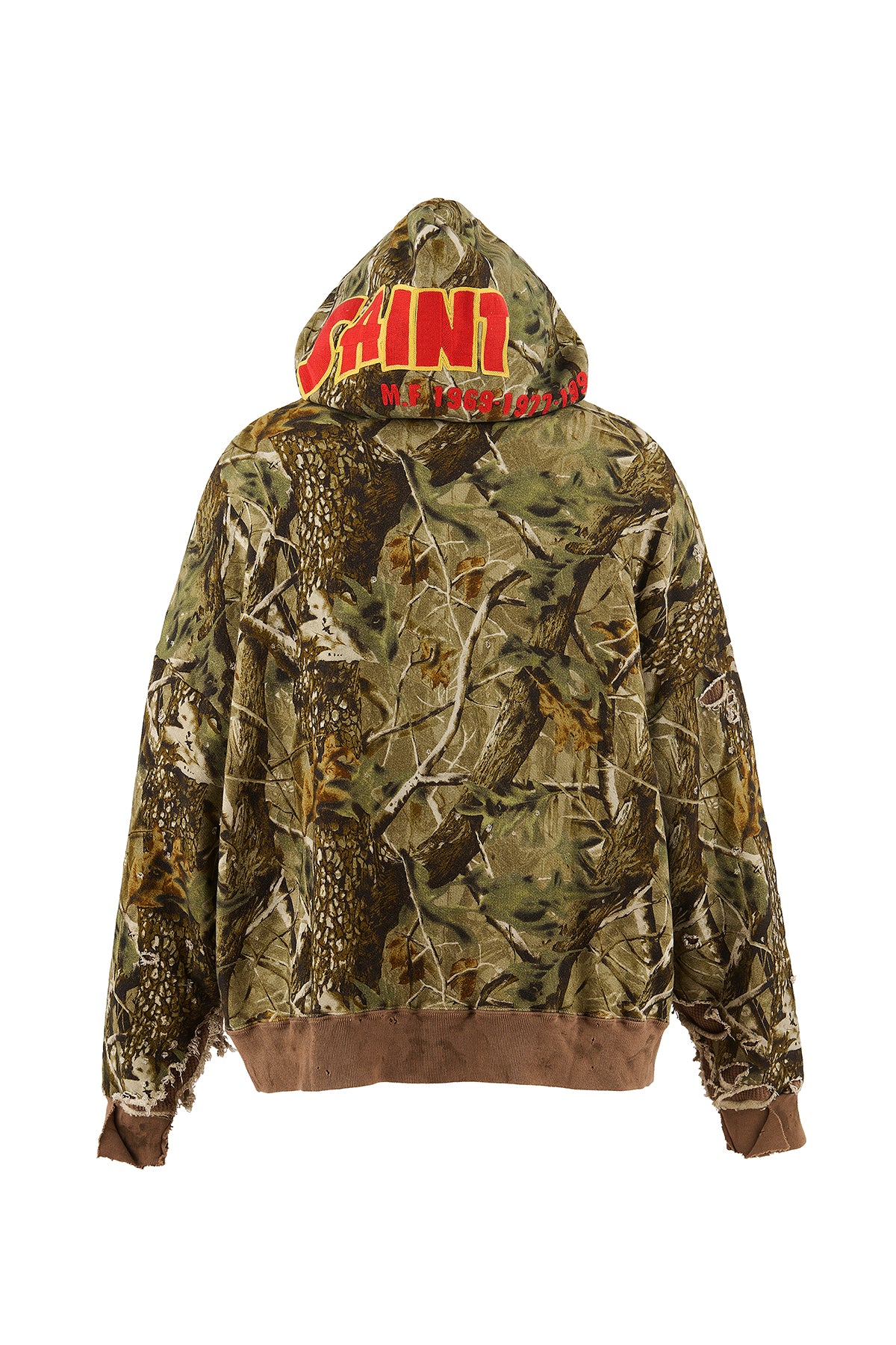 SAINT MICHAEL | SHARK BAPE ZIP HOODIE