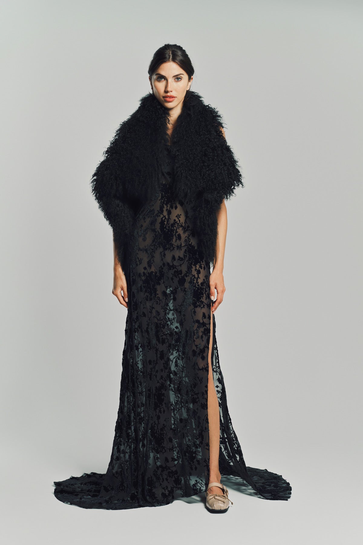 ANN DEMEULEMEESTER | BERETA SHEARLING WAISTCOAT