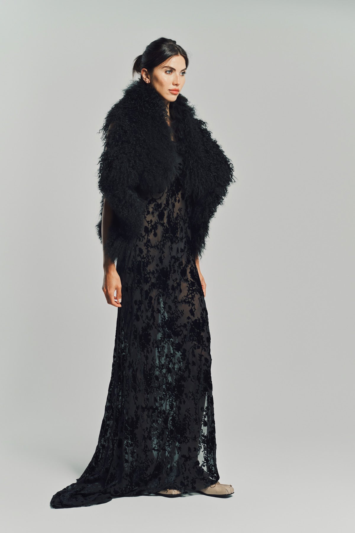 ANN DEMEULEMEESTER | BERETA SHEARLING WAISTCOAT