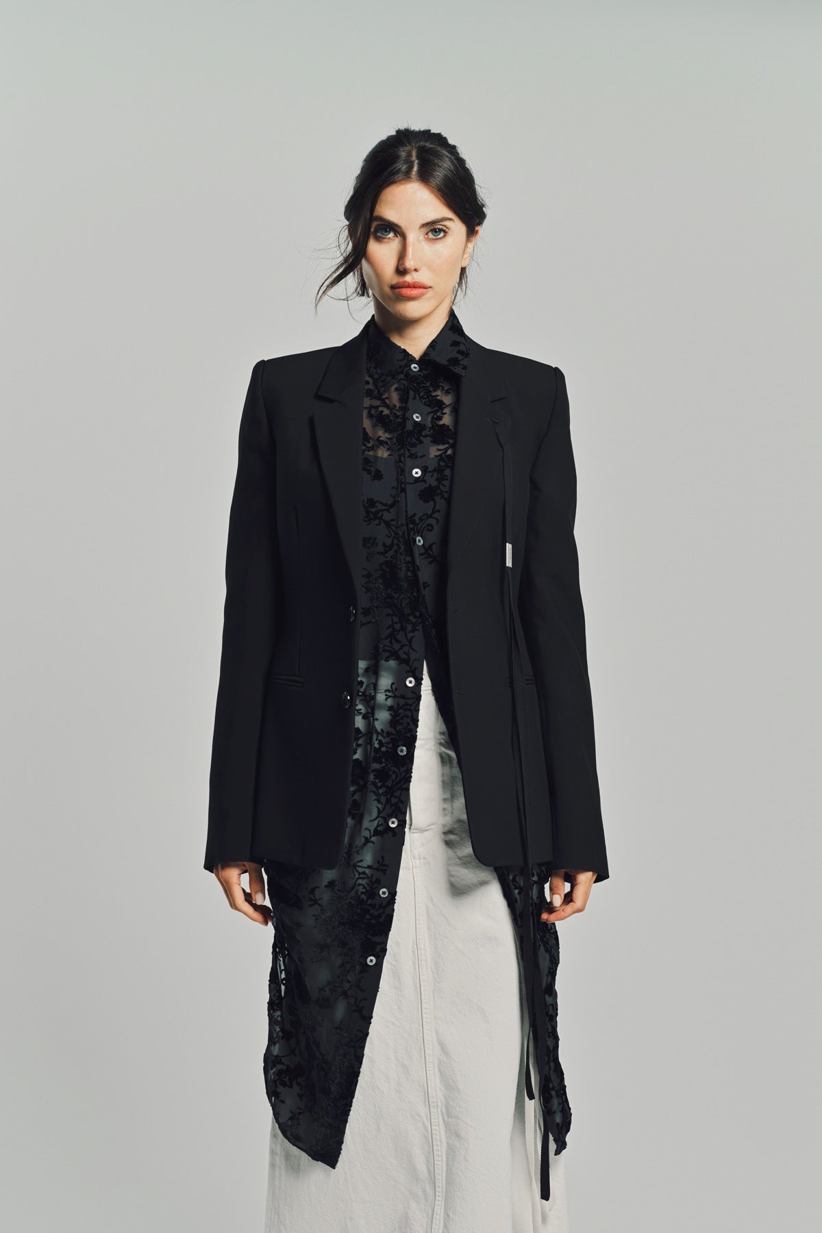 ANN DEMEULEMEESTER | MAAIKE FLARED COMFORT TROUSERS