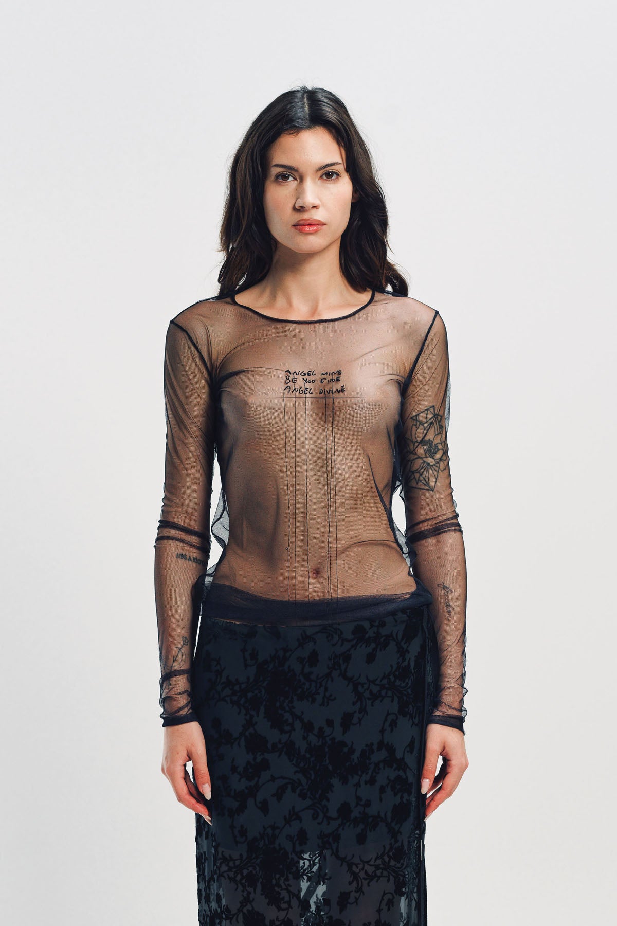 ANN DEMEULEMEESTER | FIENE ''ANGEL DIVINE'' LONG SLEEVE T-SHIRT